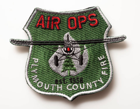 Plymouth County Fire "AIR OPS" Patch