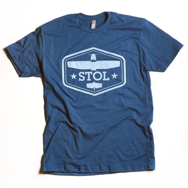 "STOL" Mens T (Blue)